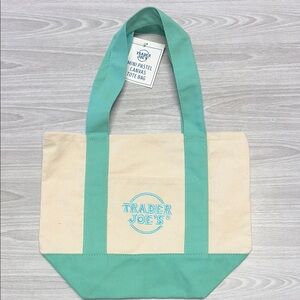 Trader Joe’s Canvas Mini Tote Bag